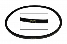 Ремень Z(0) 670  (670 Lp) ГОСТ 1284-89 (c.у GardenPro 6,5) (болгарка), снегоуборщика KCM21/24